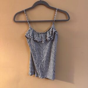 Stylish Black and White Women's Top